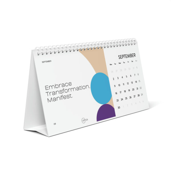 2024 Manifest Your Dreams Desk Calendar Grid - Image 10