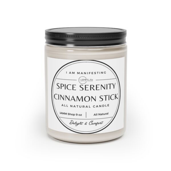 I Am Manifesting Cinnamon Stick Scented Candle 9oz To Help Manifest Delight and Comfort